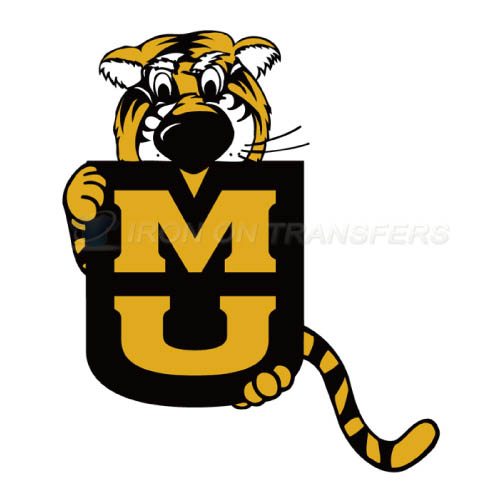 Missouri Tigers Logo T-shirts Iron On Transfers N5146 - Click Image to Close